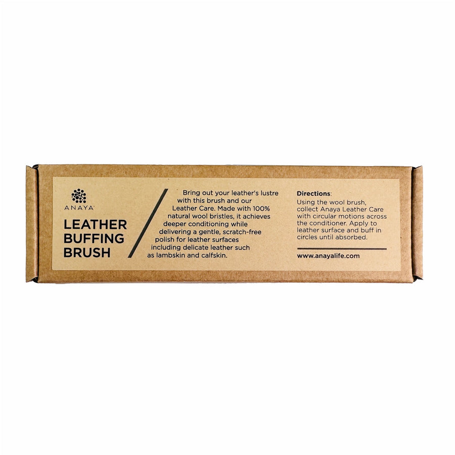 Leather Buffing Brush